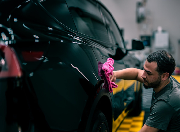 ceramic coating on car